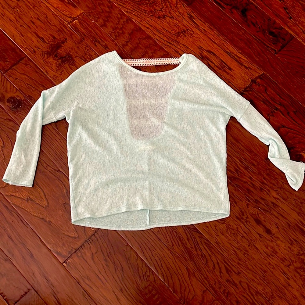 Teal blouse. Size m